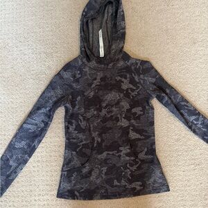 Lululemon Athletica Charcoal Camo Hoodie